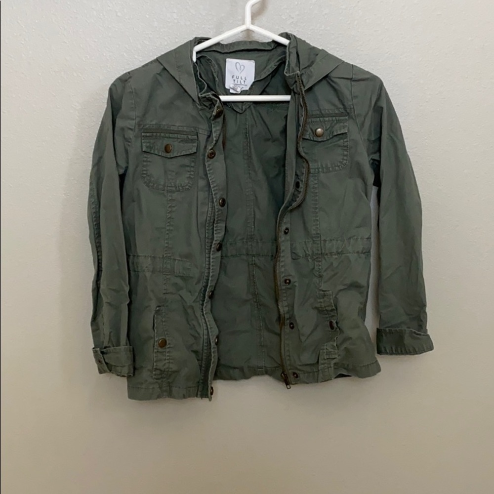 tillys army green jacket